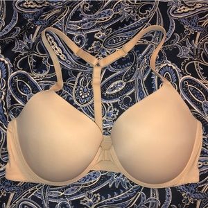 Victoria’s Secret PINK Nude Racerback Bra